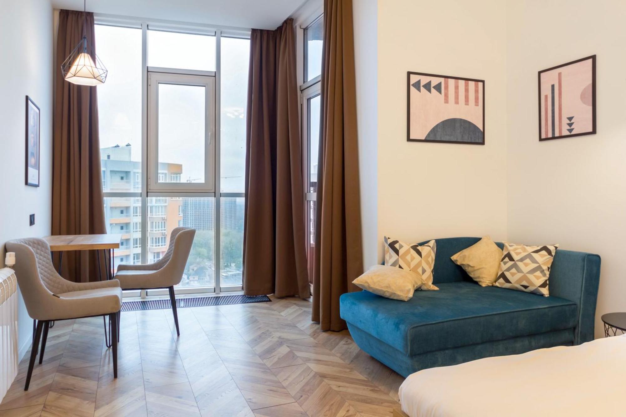Dayflat Apartments On The Left Bank Kiew Exterior foto