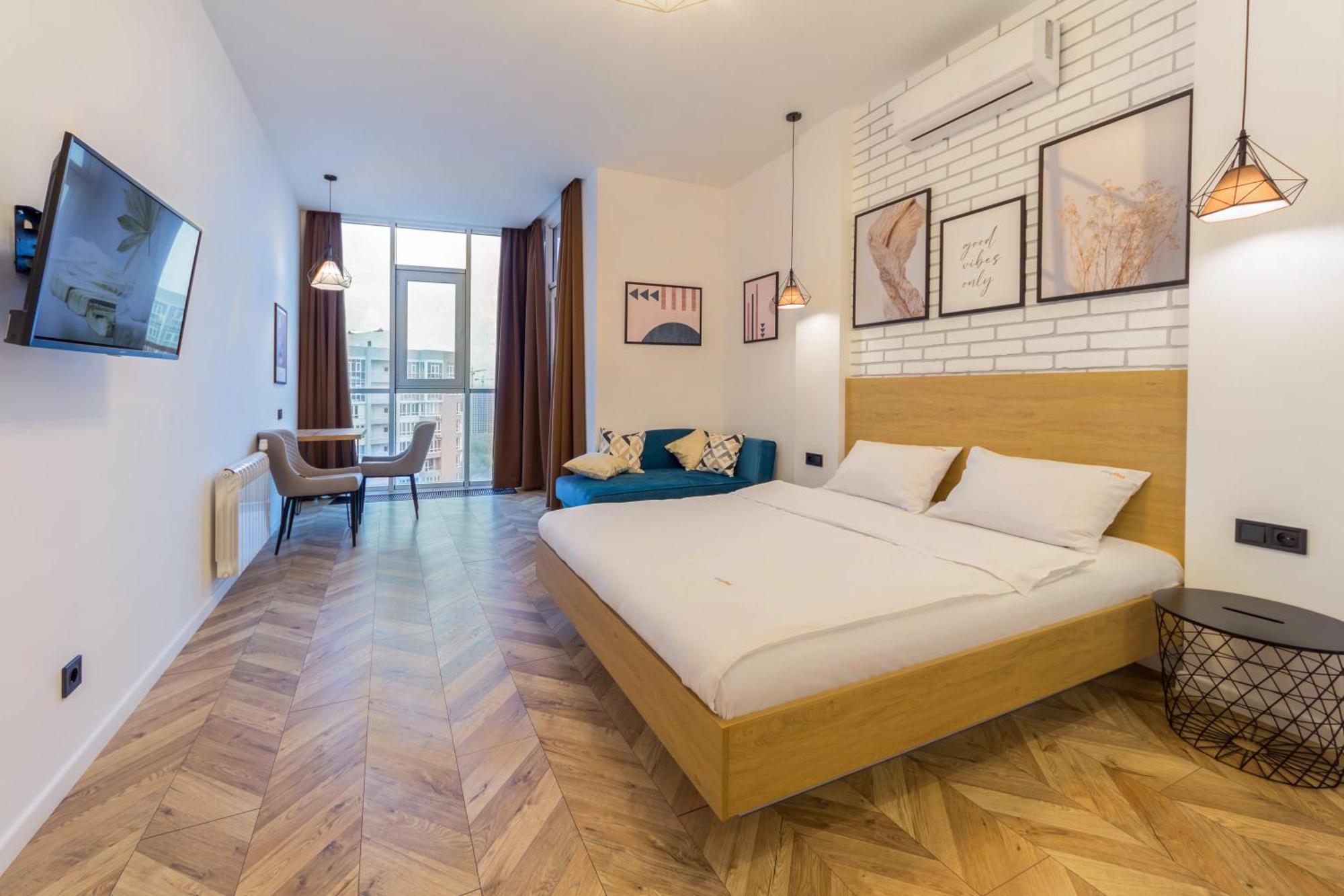 Dayflat Apartments On The Left Bank Kiew Exterior foto